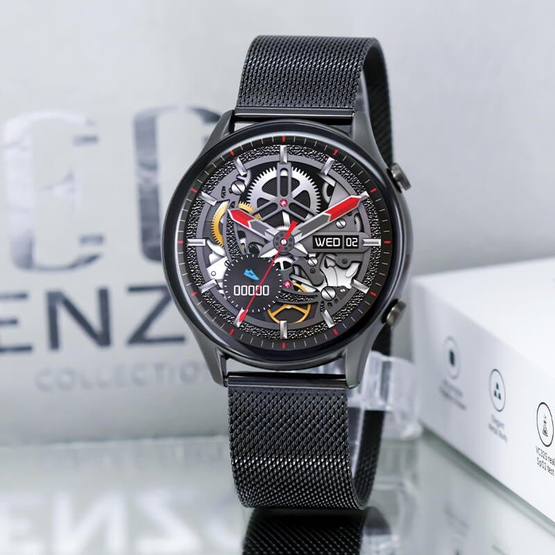 ENZO COLLECTION EC200-BLACK-SS-BLACK