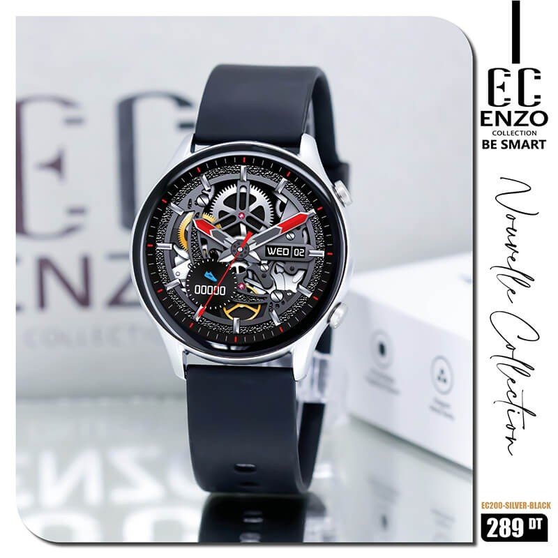 ENZO COLLECTION EC200-SILVER-BLACK – Image 3