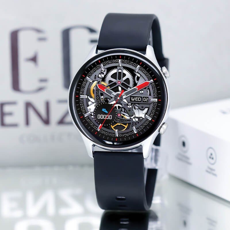 ENZO COLLECTION EC200-SILVER-BLACK
